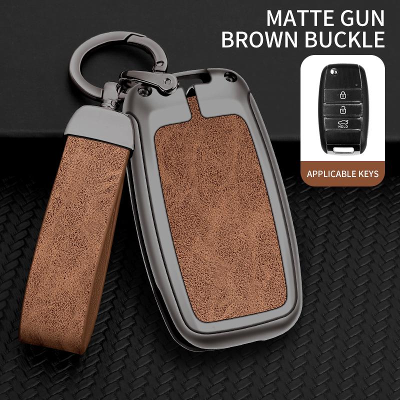 Чехол для автомобильного ключа из цинкового сплава и кожи для Kia Sportage Cerato Optima K2 K3 K4 K5 Rio Picanto K2 Soul Sorento Ski Sedona 2016 коричневый
Чехол для автомобильного ключа из цинкового сплава и кожи для Kia Sportage Cerato Optima K2 K3 K4 K5 Rio Picanto K2 Soul Sorento Ski Sedona 2016 коричневый
