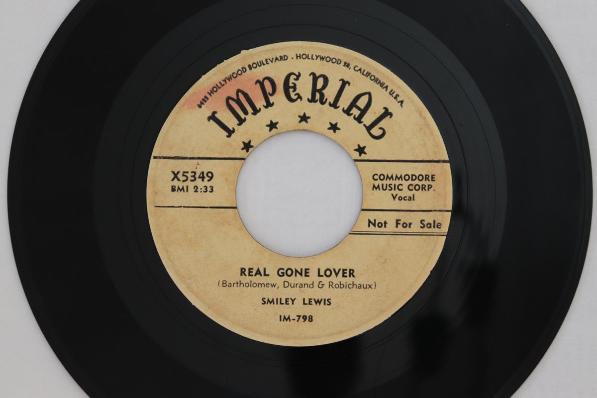 7-дюймовая пластинка SMILEY LEWIS - Real Gone Lover / Nobody Knows X5349PROMO Imperial 1955 US Blues б/у
7-дюймовая пластинка SMILEY LEWIS - Real Gone Lover / Nobody Knows X5349PROMO Imperial 1955 US Blues б/у