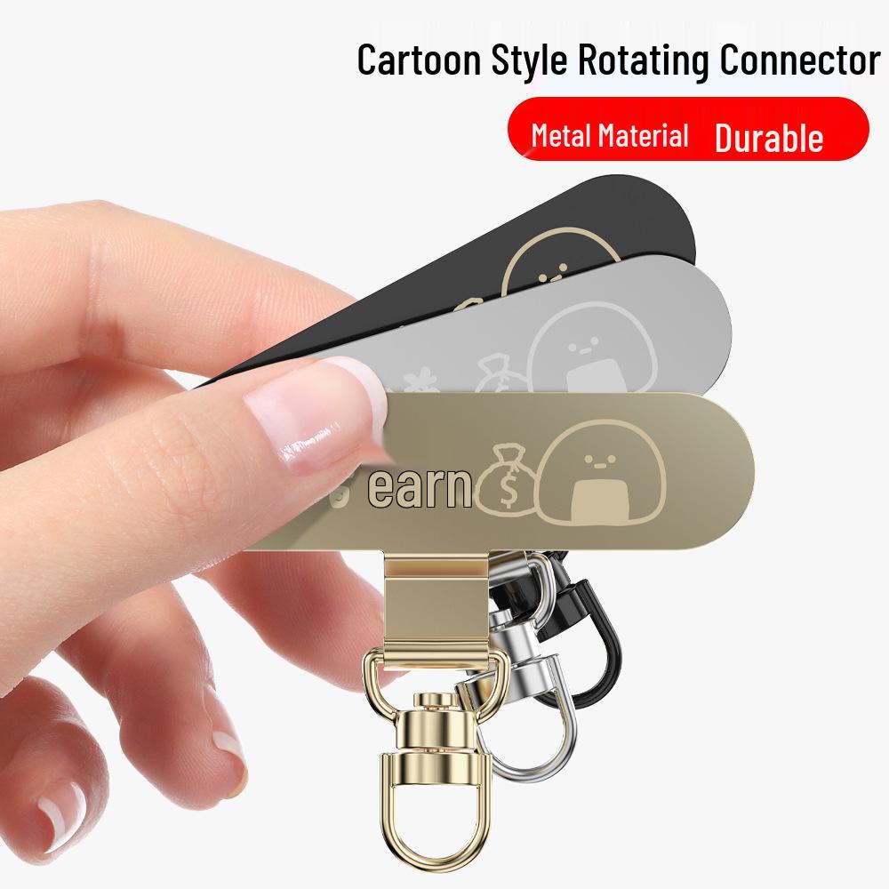 Ultra-thin 360° Phone Lanyard with Metal Clip, Chain Spacer, Case Patch & Buckle Lie Down and Earn - Champagne Gold
Ultra-thin 360° Phone Lanyard with Metal Clip, Chain Spacer, Case Patch & Buckle Lie Down and Earn - Champagne Gold