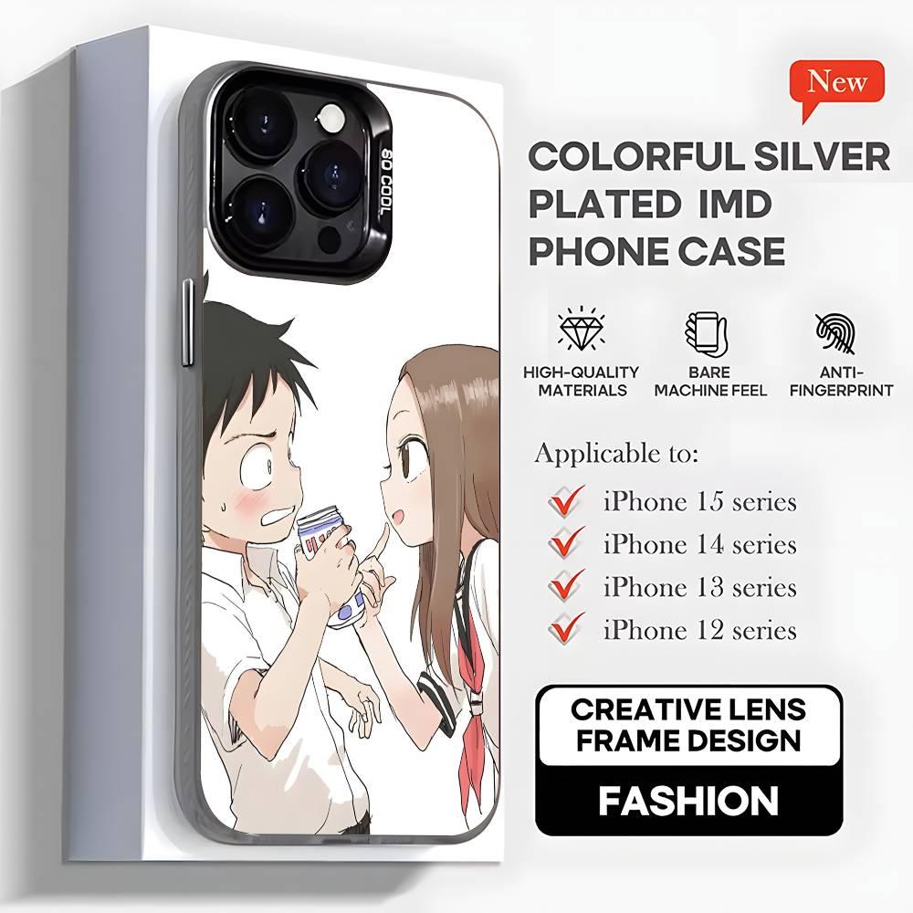 Teasing Master T-Takagi-san Phone Case For iPhone 16,15,14,13,12,11,Mini,Pro,MAX,plus,Black Matte Shockproof Cover iPhone16pro
Teasing Master T-Takagi-san Phone Case For iPhone 16,15,14,13,12,11,Mini,Pro,MAX,plus,Black Matte Shockproof Cover iPhone16pro