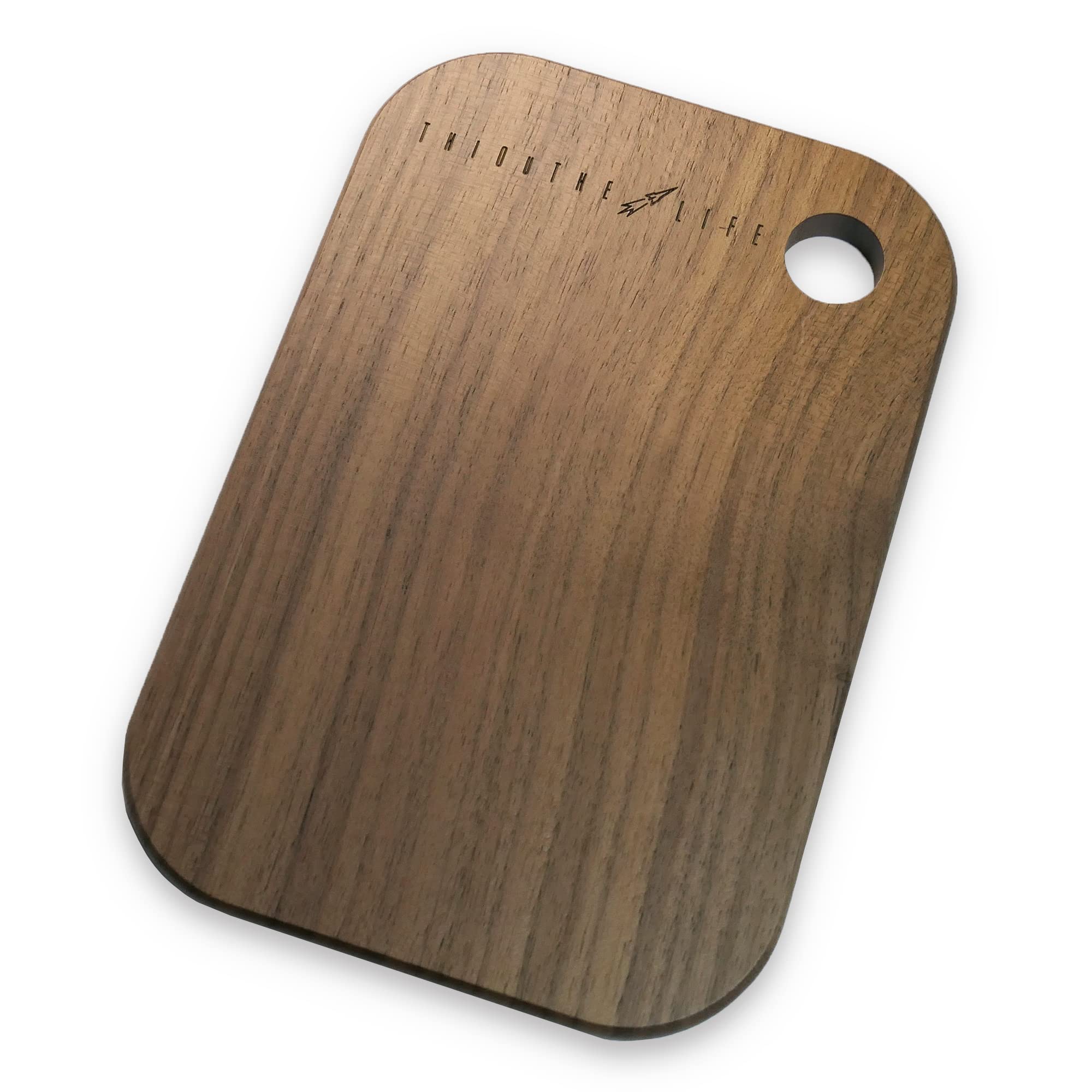 Shea The Life Cutting Board, Trivet, and Coaster, Natural Walnut Wood, Large
Shea The Life Cutting Board, Trivet, and Coaster, Natural Walnut Wood, Large
