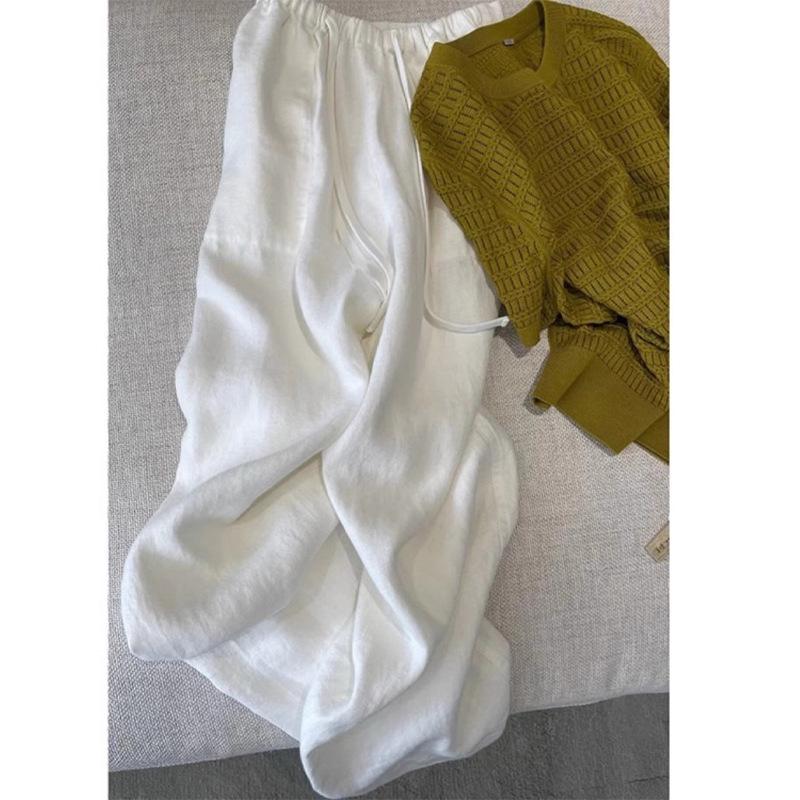 Women s Summer White High Waist Linen-Cotton Wide Leg Pants - Lightweight, Straight, Sun Protection XL белый
Women s Summer White High Waist Linen-Cotton Wide Leg Pants - Lightweight, Straight, Sun Protection XL белый