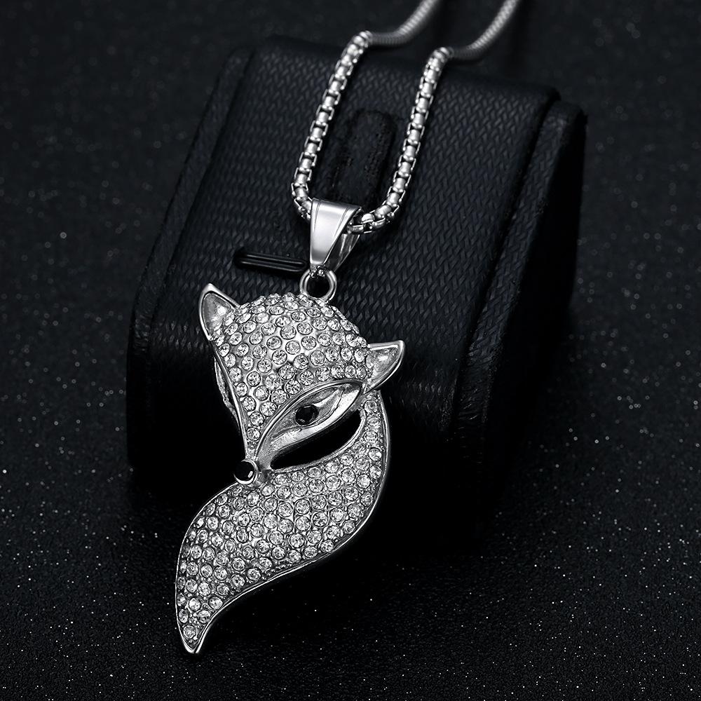 Нова Модна Легка Розкішна Креативна Хіп-хоп Вишукана Підвіска-Лисиця з Повністю Діамантами 60CM
Нова Модна Легка Розкішна Креативна Хіп-хоп Вишукана Підвіска-Лисиця з Повністю Діамантами 60CM