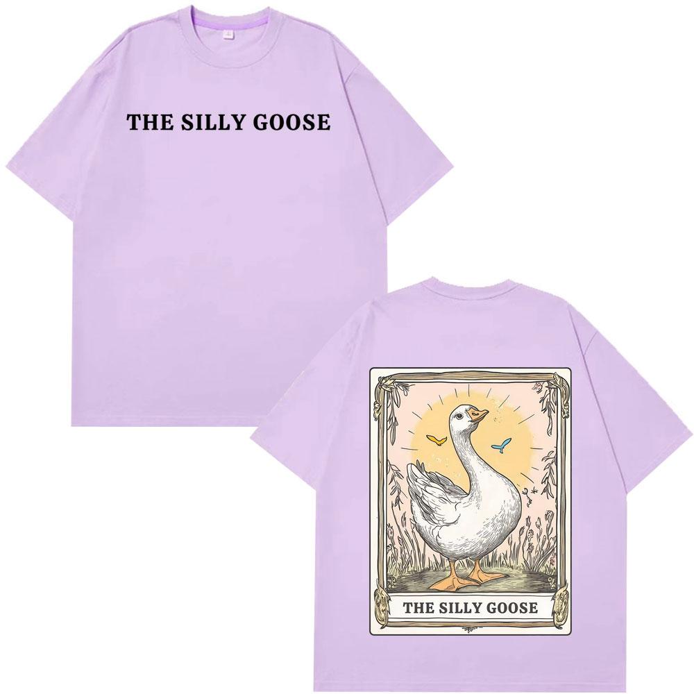 Silly Goose Tarot Card Funny Meme Graphic Tees Men Women Fashion Clothing Tshirts Summer Cotton Loose Harajuku Hiphop Tshirts 4XL
Silly Goose Tarot Card Funny Meme Graphic Tees Men Women Fashion Clothing Tshirts Summer Cotton Loose Harajuku Hiphop Tshirts 4XL