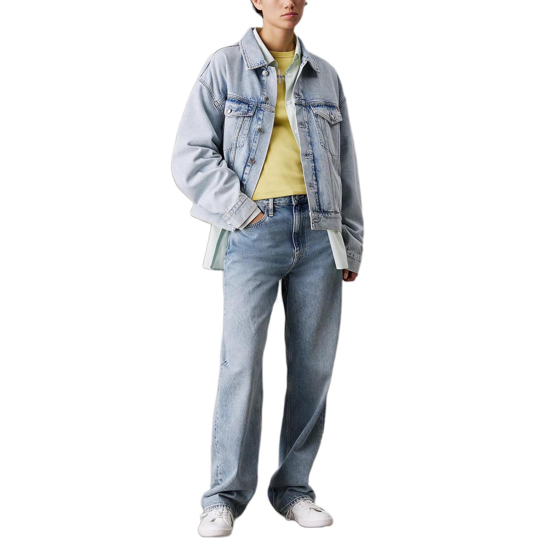 Calvin Klein Casual Pointed Collar Loose Denim Jacket Women jackets Light-Pink Light-Blue J20J225186-1AA S
Calvin Klein Casual Pointed Collar Loose Denim Jacket Women jackets Light-Pink Light-Blue J20J225186-1AA S