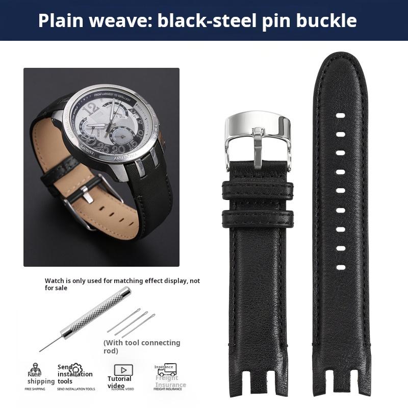 YRS Cowhide Watchband 21mm Genuine Leather Watch Strap For Swatch Yrs403 Yrs412 402g Curved end Men s Wrist Bracelet With Tools Width 21mm
YRS Cowhide Watchband 21mm Genuine Leather Watch Strap For Swatch Yrs403 Yrs412 402g Curved end Men s Wrist Bracelet With Tools Width 21mm