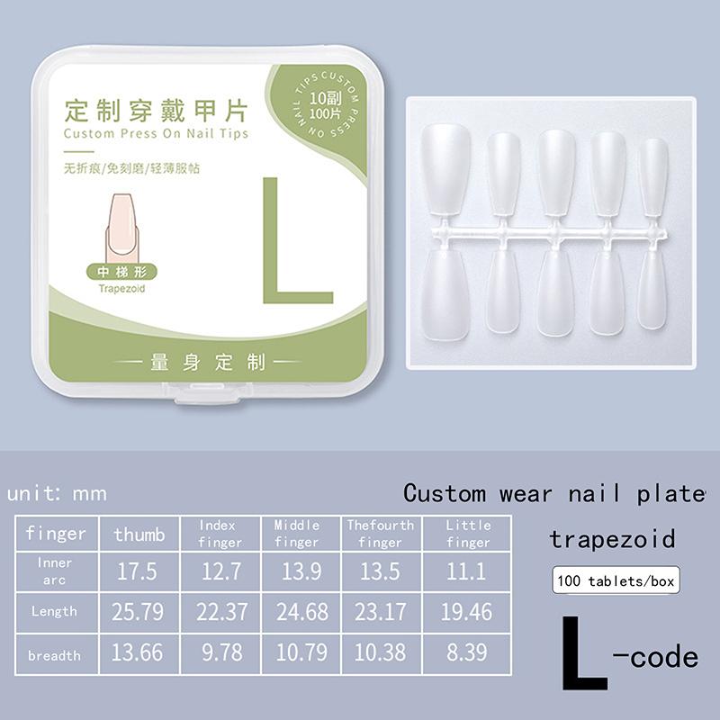 100 шт./кор. накладные ногти, прозрачные доспехи, ультратонкие и бесследные наращивания ногтей, салон «сделай сам»
100 шт./кор. накладные ногти, прозрачные доспехи, ультратонкие и бесследные наращивания ногтей, салон «сделай сам»