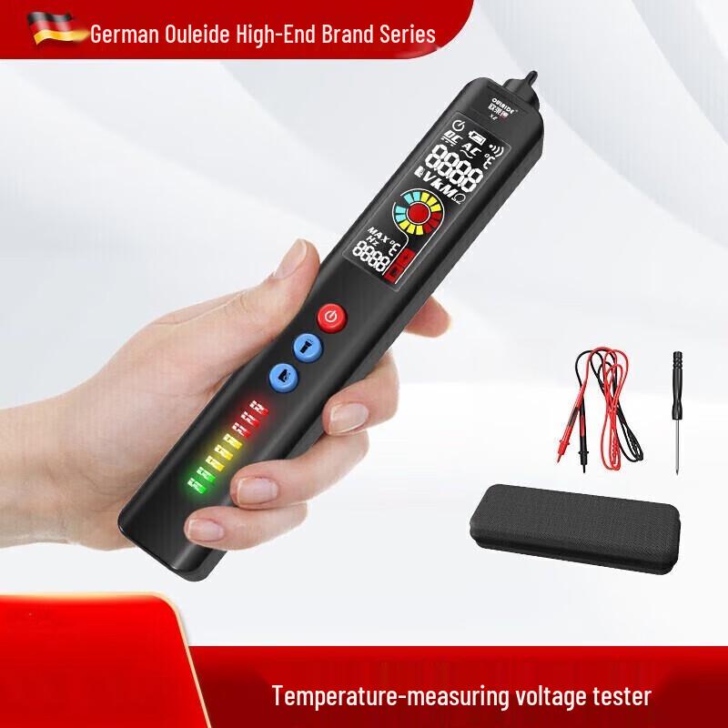 O Reilly 2-in-1 Non-Contact Voltage & Resistance Pen Multimeter CN plug (adapter included)
O Reilly 2-in-1 Non-Contact Voltage & Resistance Pen Multimeter CN plug (adapter included)