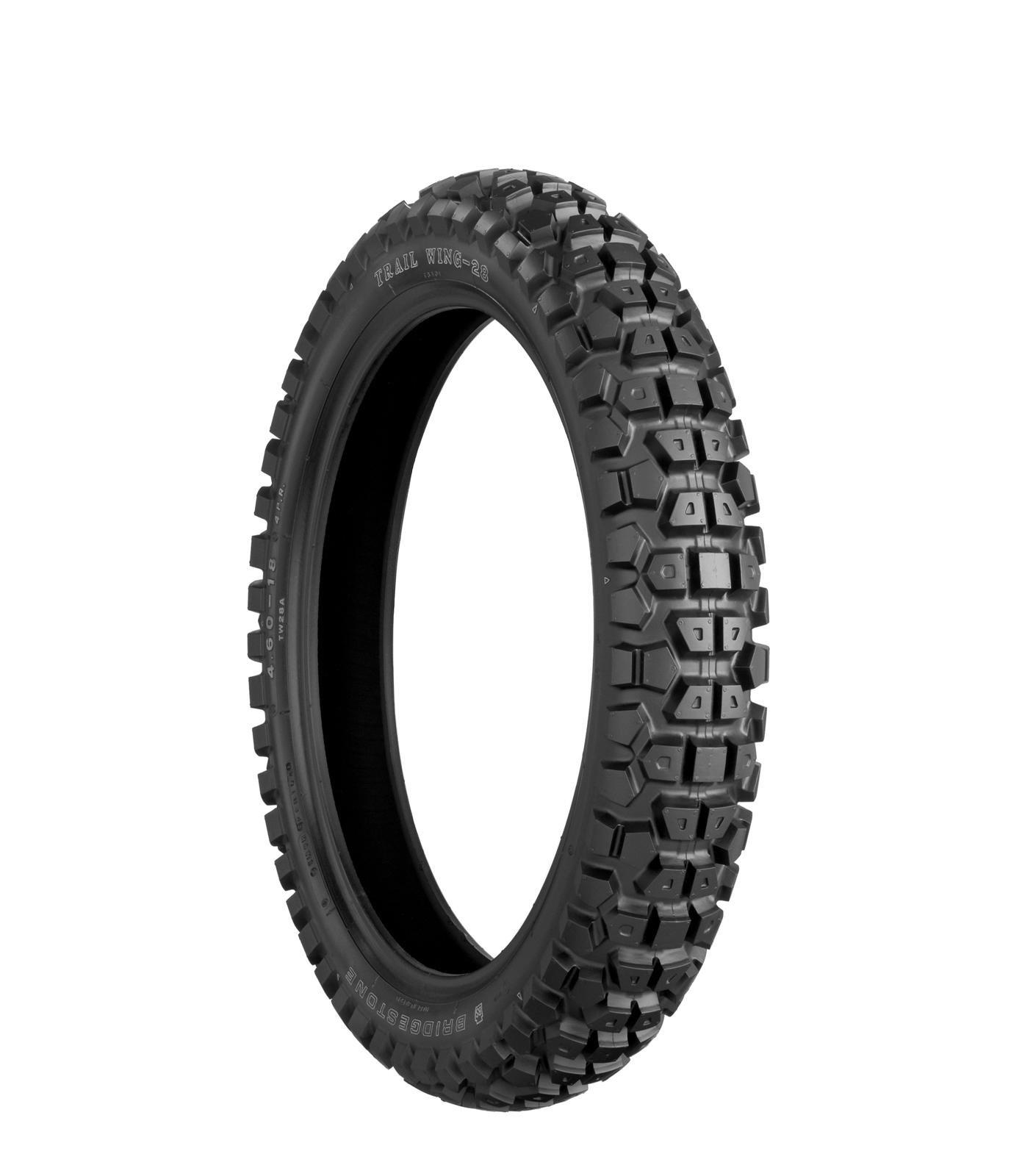 BRIDGESTONE Bike Tire TRAIL WING TW28 Rear 46P Tube Type MCS02325 for Two Wheels Motorcycle 90/90-14 M/C (WT)
BRIDGESTONE Bike Tire TRAIL WING TW28 Rear 46P Tube Type MCS02325 for Two Wheels Motorcycle 90/90-14 M/C (WT)