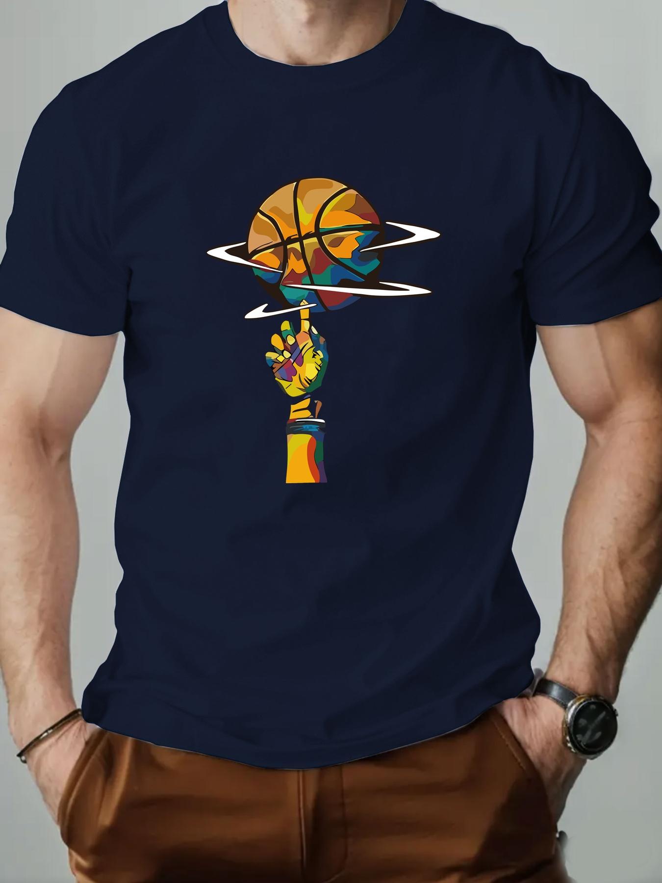 Summer 100 Cotton Multifunctional Trendy Basketball Design Printed Mens Tshirt Unique Street Style Breathable Fashionable 3XL
Summer 100 Cotton Multifunctional Trendy Basketball Design Printed Mens Tshirt Unique Street Style Breathable Fashionable 3XL