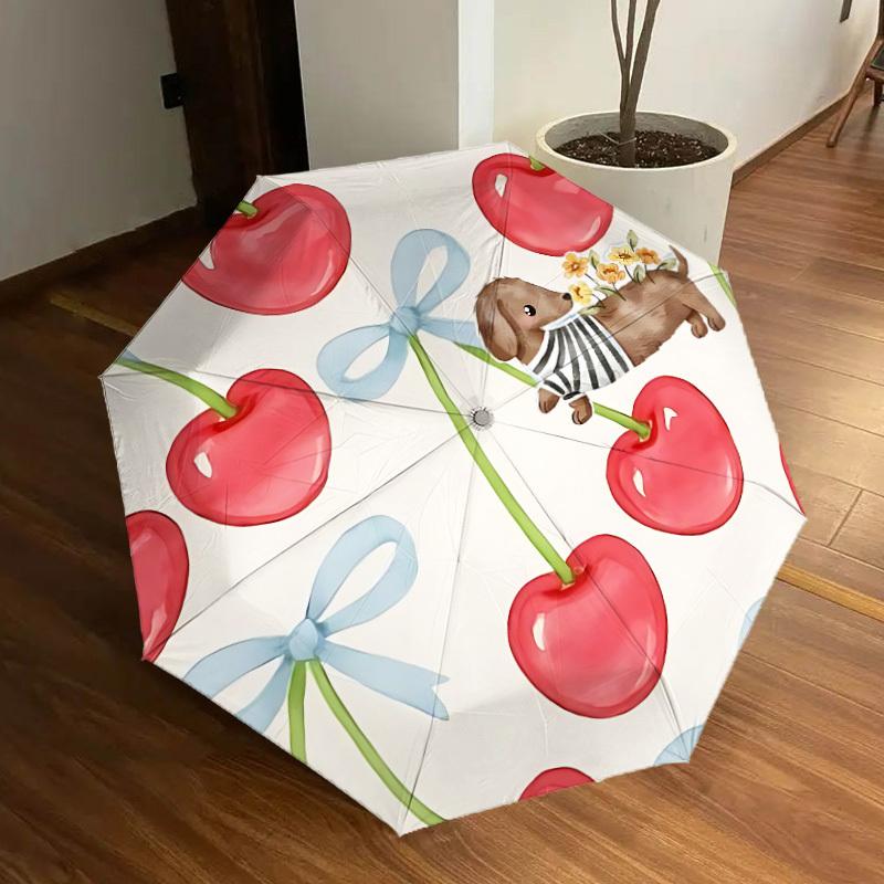 1pc Cherry Dogs Automatic Open/Close Umbrella, Formal Events - Ideal Gift for Family or Friends, Outdoor Accessory yy251211197
1pc Cherry Dogs Automatic Open/Close Umbrella, Formal Events - Ideal Gift for Family or Friends, Outdoor Accessory yy251211197