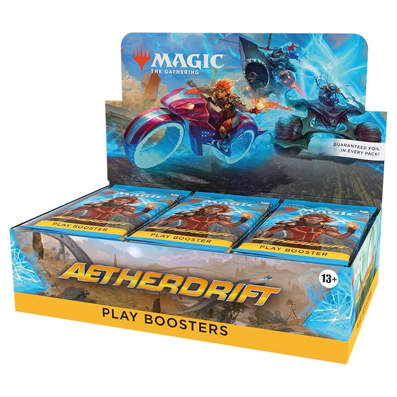 Magic: The Gathering Aether running through play booster English version (BOX 30 pack included) MTG Trading card wizards of the coast DFT D41310003
Magic: The Gathering Aether running through play booster English version (BOX 30 pack included) MTG Trading card wizards of the coast DFT D41310003