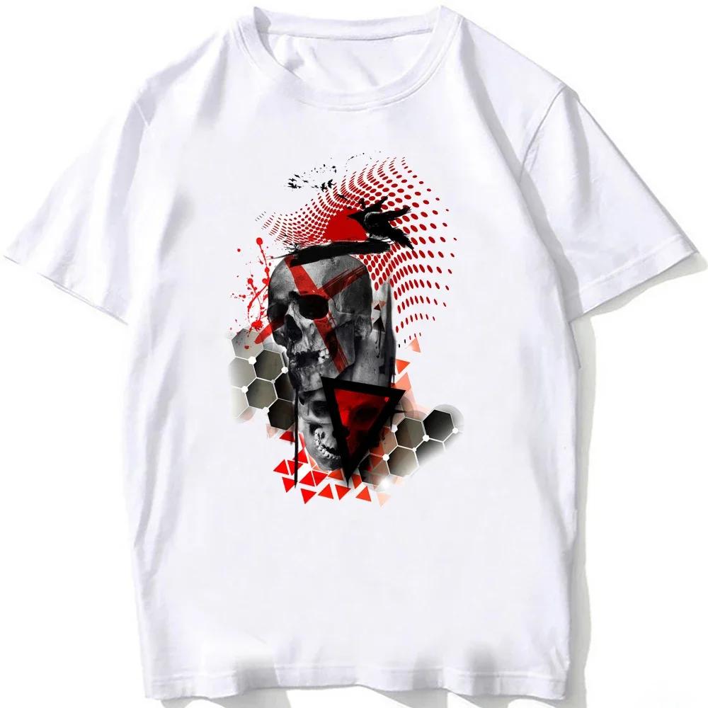 New Summer Unisex Loose Unisex Short Sleeve Funny Robot Skull Art Print TShirt White Casual Tees Vintage Hip Hop Boy Tops S
New Summer Unisex Loose Unisex Short Sleeve Funny Robot Skull Art Print TShirt White Casual Tees Vintage Hip Hop Boy Tops S