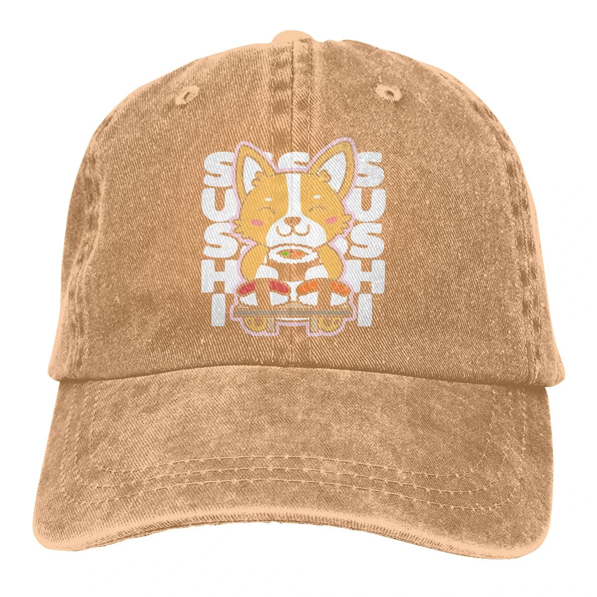 Japanese Food Nigiri Dark Baseball Cap Men Sushi Corgi Kwaii Dog Humor Foods Caps colors Women Summer Snapback Caps Adjustable хаки
Japanese Food Nigiri Dark Baseball Cap Men Sushi Corgi Kwaii Dog Humor Foods Caps colors Women Summer Snapback Caps Adjustable хаки