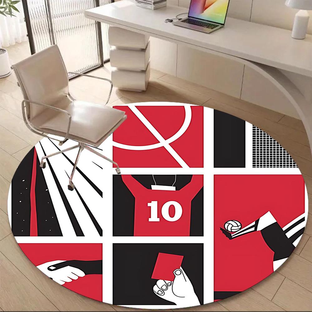 1PC Sports Office Round Area Rug, Indoor Mat Suitable ForOffice, Under Office Chairs Bedroom Living Room Home Decor, Room Deco g023 80cm by 80cm
1PC Sports Office Round Area Rug, Indoor Mat Suitable ForOffice, Under Office Chairs Bedroom Living Room Home Decor, Room Deco g023 80cm by 80cm