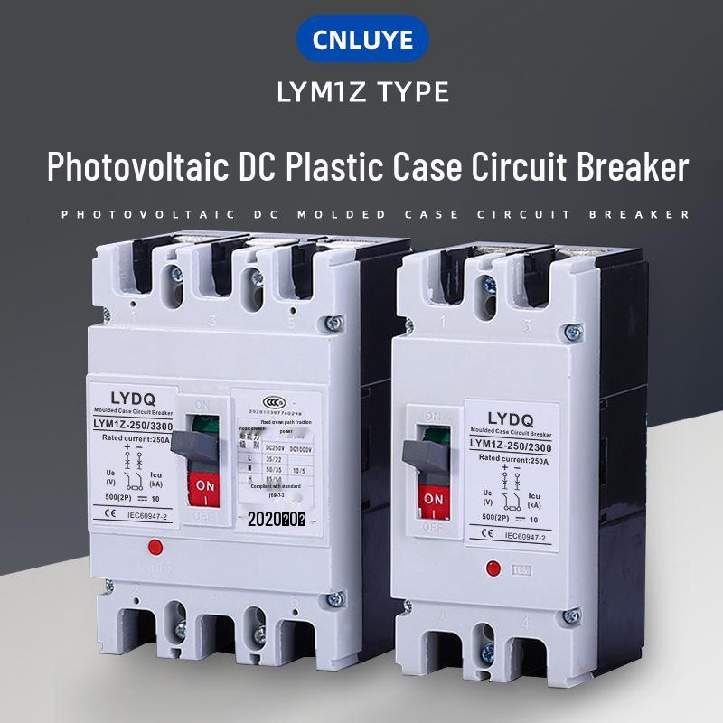 1000V DC Plastic Case Circuit Breaker, Three-Phase, Four-Wire, 100A/250A MCCB 100A 1-Pole
1000V DC Plastic Case Circuit Breaker, Three-Phase, Four-Wire, 100A/250A MCCB 100A 1-Pole
