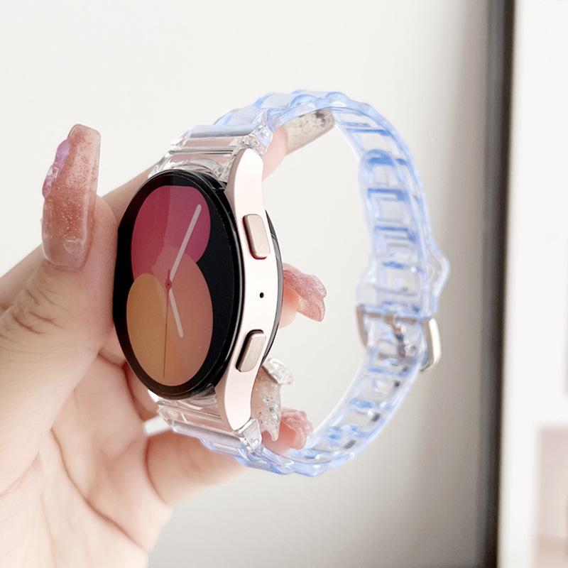 Transparent Slim Waist Three-Bead Band for Samsung Galaxy Watch 4/5/6 синий
Transparent Slim Waist Three-Bead Band for Samsung Galaxy Watch 4/5/6 синий