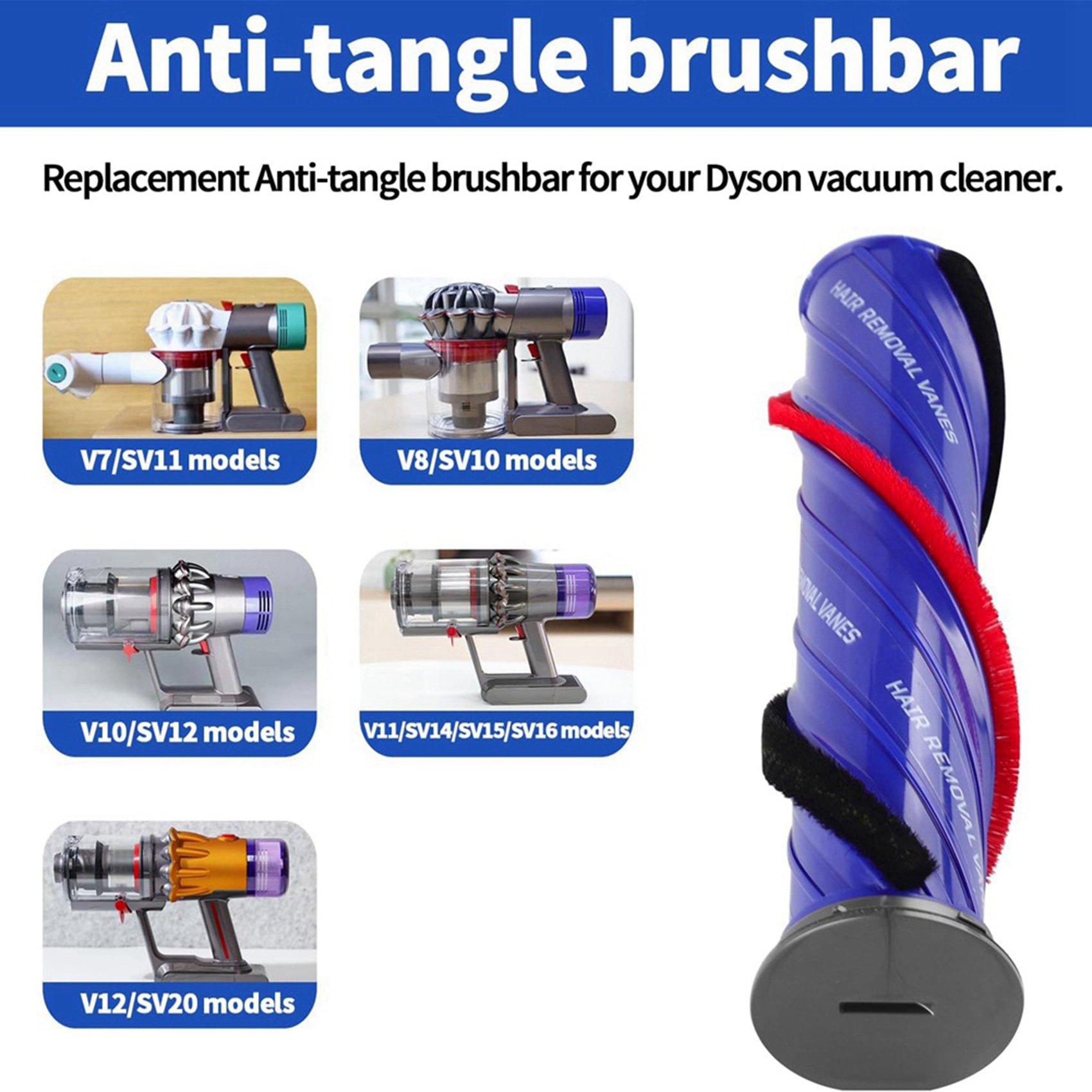 3X Anti-Tangling Brushbar With End Cap For Dyson V11 V10 V8 V7 V12 Slim, SV10 SV11 SV12 SV14 SV30, Part No. 972500-01
3X Anti-Tangling Brushbar With End Cap For Dyson V11 V10 V8 V7 V12 Slim, SV10 SV11 SV12 SV14 SV30, Part No. 972500-01