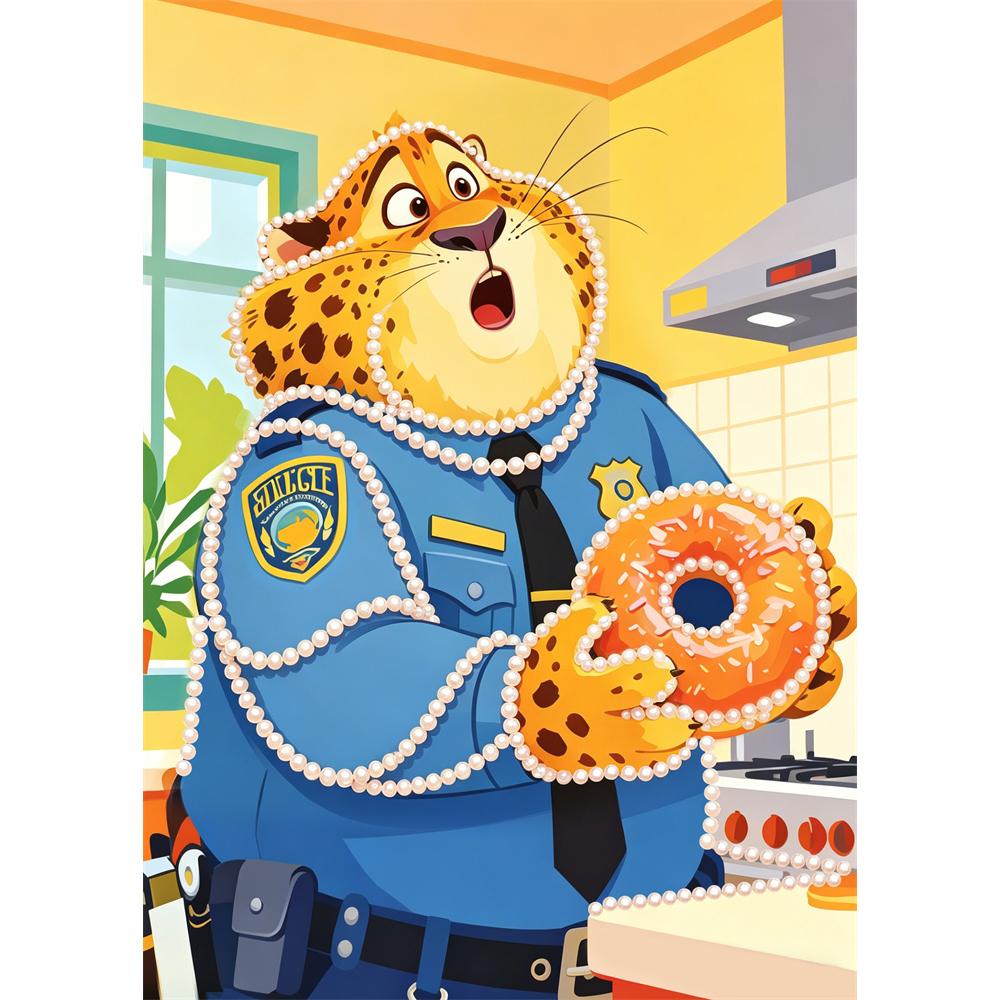 Disney Pearl Art DIY Kit Officer Clawhauser Zootopia Pearl Gemstone Painting Home Wall Decor Craft 30x40
Disney Pearl Art DIY Kit Officer Clawhauser Zootopia Pearl Gemstone Painting Home Wall Decor Craft 30x40