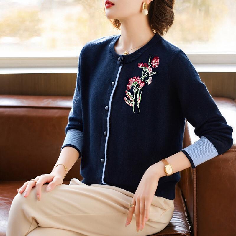 BAOLIANDUO Женский вязаный кардиган с вышивкой 2XL
BAOLIANDUO Женский вязаный кардиган с вышивкой 2XL