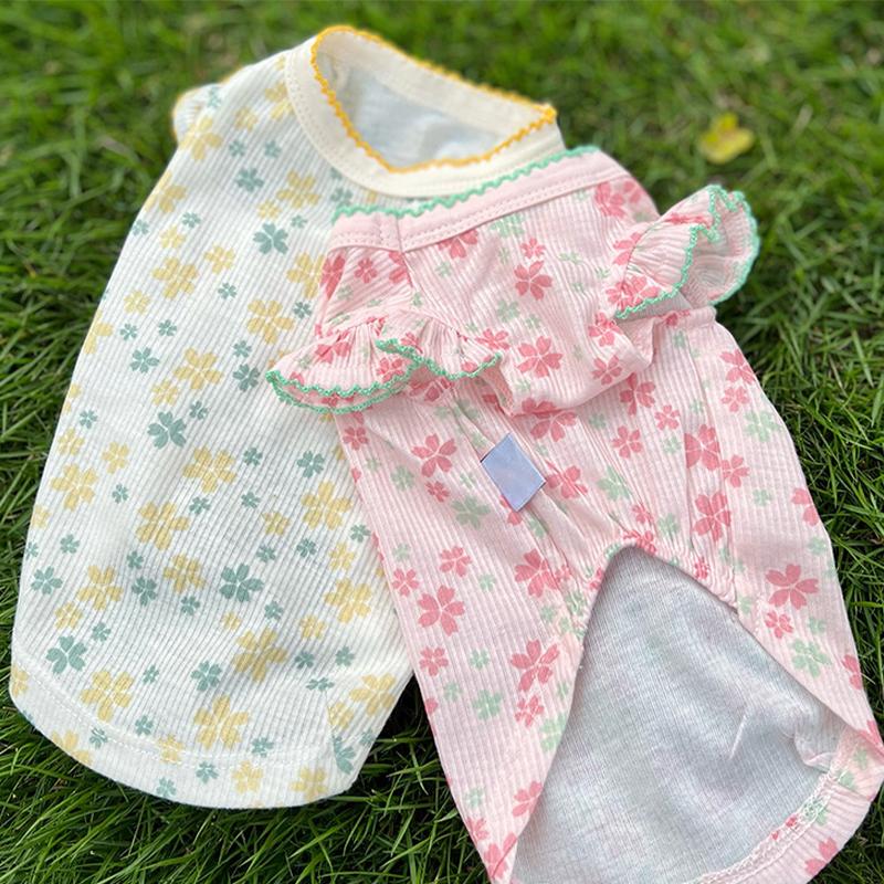 Cooling Vest for Dogs Puppy Summer Clothes Floral Pattern Dog Costume Flying Sleeves Cat Vests Chihuahua Bichon Girls Dog Shirt XS
Cooling Vest for Dogs Puppy Summer Clothes Floral Pattern Dog Costume Flying Sleeves Cat Vests Chihuahua Bichon Girls Dog Shirt XS