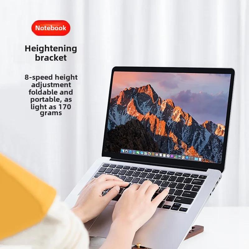 Wood Laptop Stand Foldable 8 Levels Height Portable Adjustable Notebook Holder Computer Support for MacBook Air Pro
Wood Laptop Stand Foldable 8 Levels Height Portable Adjustable Notebook Holder Computer Support for MacBook Air Pro
