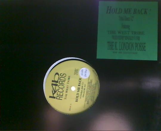 12inch Record WEST TRIBE - Hold Me Back K4B86249 K4B Records 1994 US Dance & Electronica Used
12inch Record WEST TRIBE - Hold Me Back K4B86249 K4B Records 1994 US Dance & Electronica Used