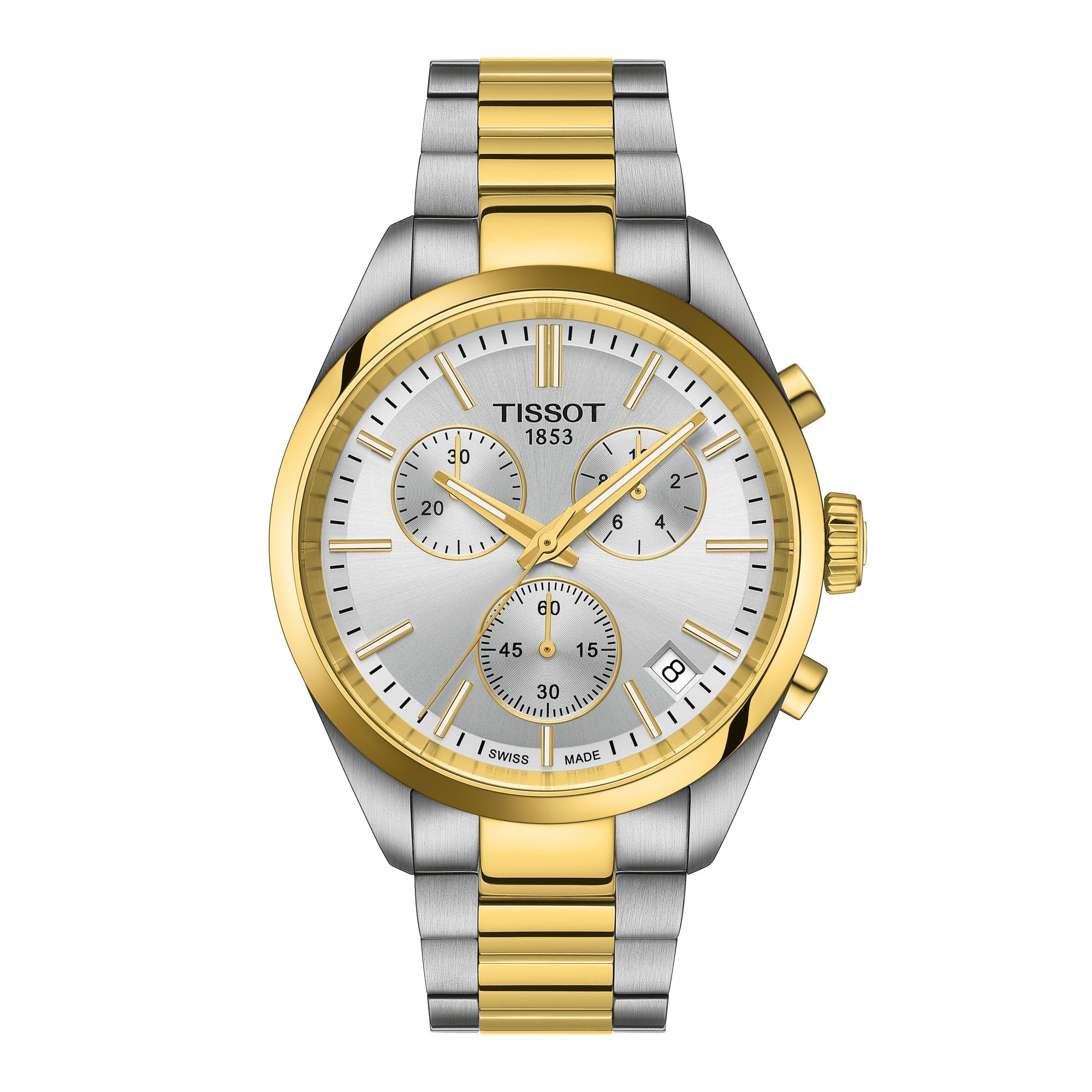 Чоловічий годинник Tissot PR 100 з браслетом та сріблястим циферблатом (Офіційний імпорт) T1504172203100
Чоловічий годинник Tissot PR 100 з браслетом та сріблястим циферблатом (Офіційний імпорт) T1504172203100