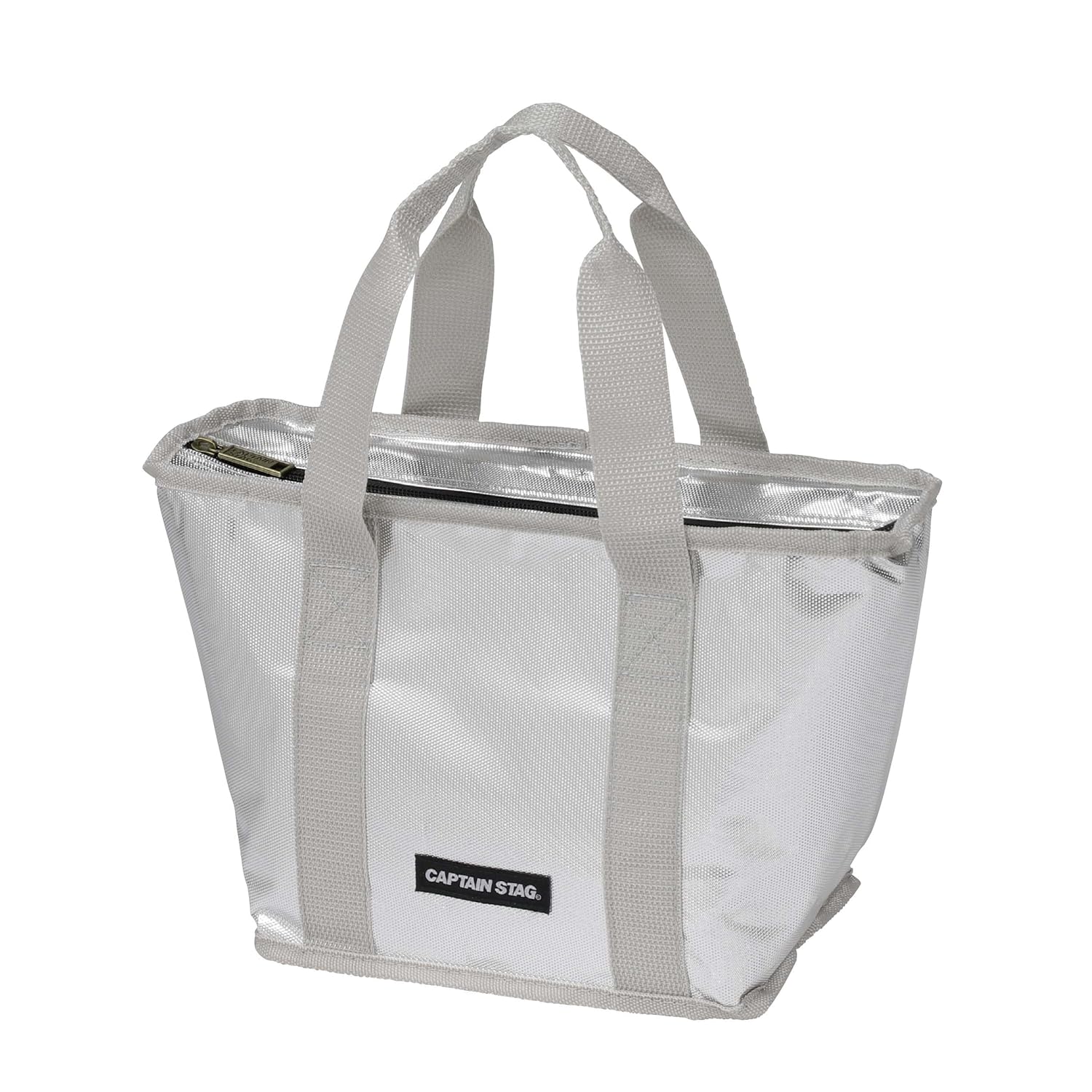 Captain Stag cooler bag tote capacity 4L/10L silver Delice
Captain Stag cooler bag tote capacity 4L/10L silver Delice