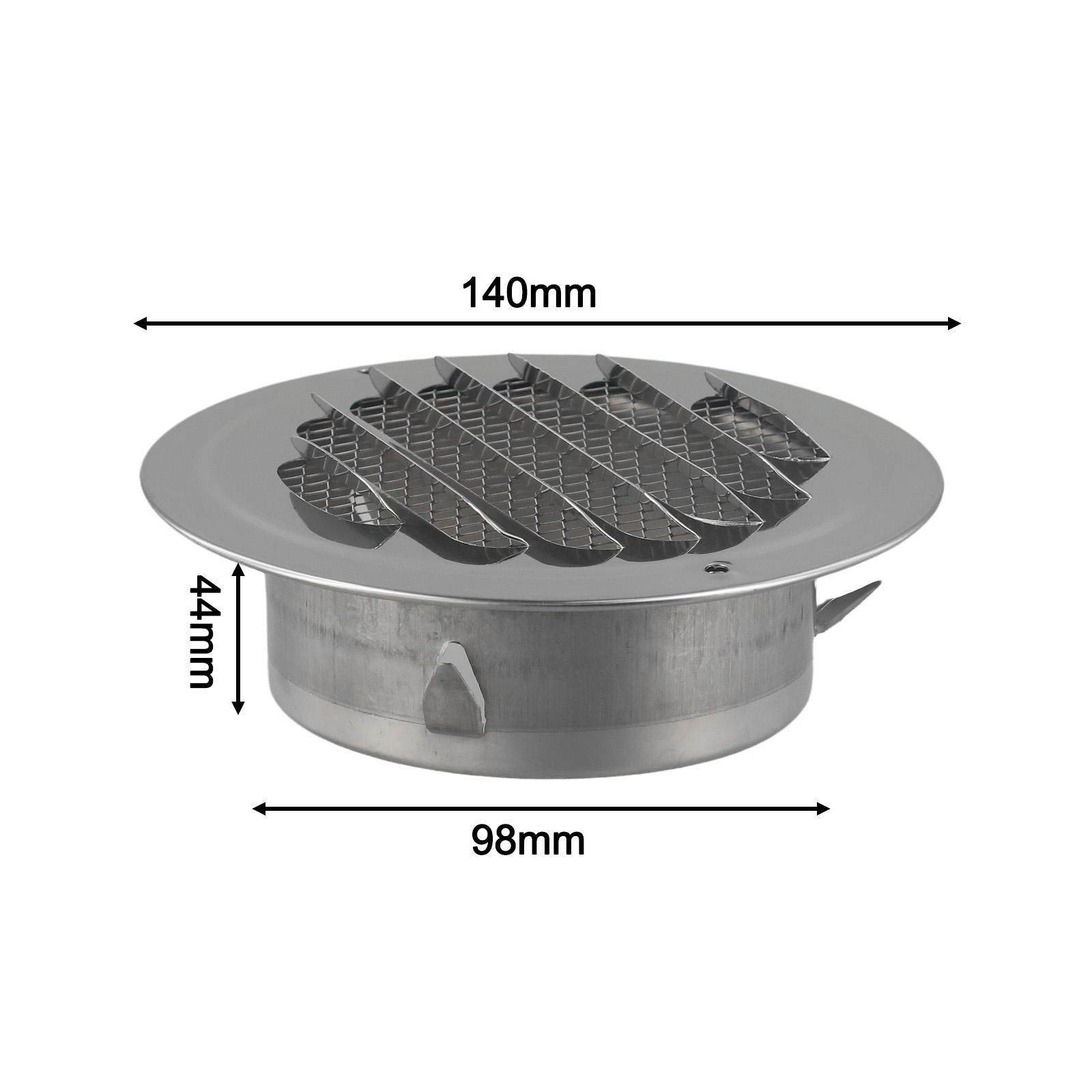 Circle Air Vent Grill Cover 70-300mm Round Stainless Vent Grille Exterior Wall Duct Ventilation Tool Windproof Hood Exhaust Fan 300mm Tube
Circle Air Vent Grill Cover 70-300mm Round Stainless Vent Grille Exterior Wall Duct Ventilation Tool Windproof Hood Exhaust Fan 300mm Tube