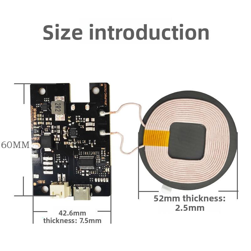 20W High Power Wireless Charging Board, 12V 24V Universal Car Charger Module for Mobile Devices
20W High Power Wireless Charging Board, 12V 24V Universal Car Charger Module for Mobile Devices