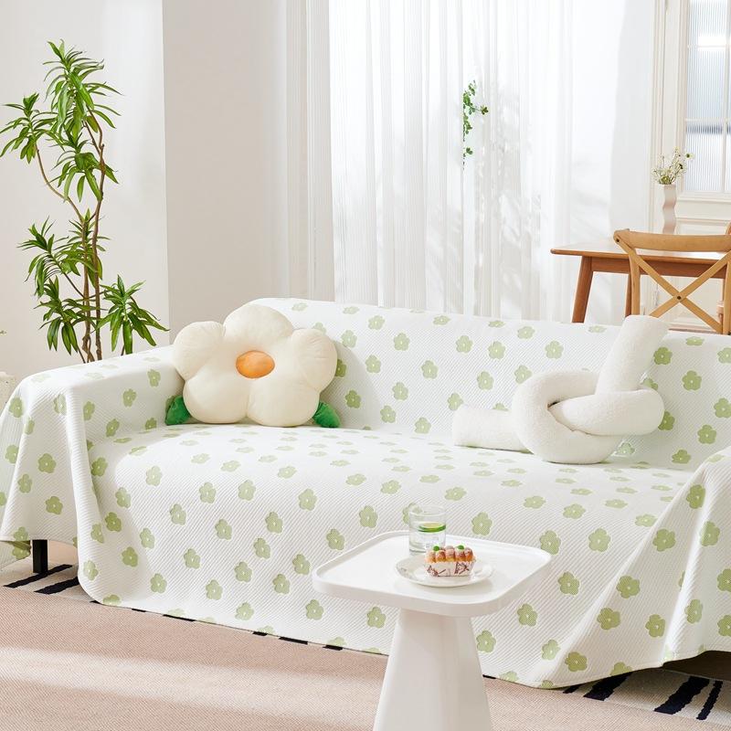 Summer Ice Silk Sofa Cover Full Covered Cool Feeling Pastoral Cushion Slipcover Soft Breathable Whole Towel JUEoth 180*130cm
Summer Ice Silk Sofa Cover Full Covered Cool Feeling Pastoral Cushion Slipcover Soft Breathable Whole Towel JUEoth 180*130cm