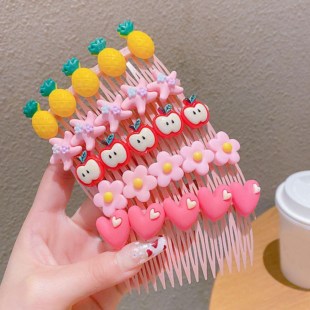 Comb Kids Flower Hairpins Strawberry Bangs Comb Hair Clips Hair Accessories Hair Combs for Children
Comb Kids Flower Hairpins Strawberry Bangs Comb Hair Clips Hair Accessories Hair Combs for Children