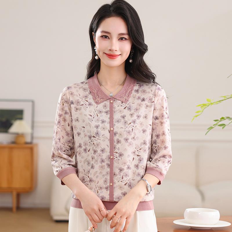 Women s Ice Silk Knit Top with 3/4 Sleeves for Middle-aged Moms - Light and Airy for Spring/Summer 5XL (150-165 lbs) фиолетовый
Women s Ice Silk Knit Top with 3/4 Sleeves for Middle-aged Moms - Light and Airy for Spring/Summer 5XL (150-165 lbs) фиолетовый