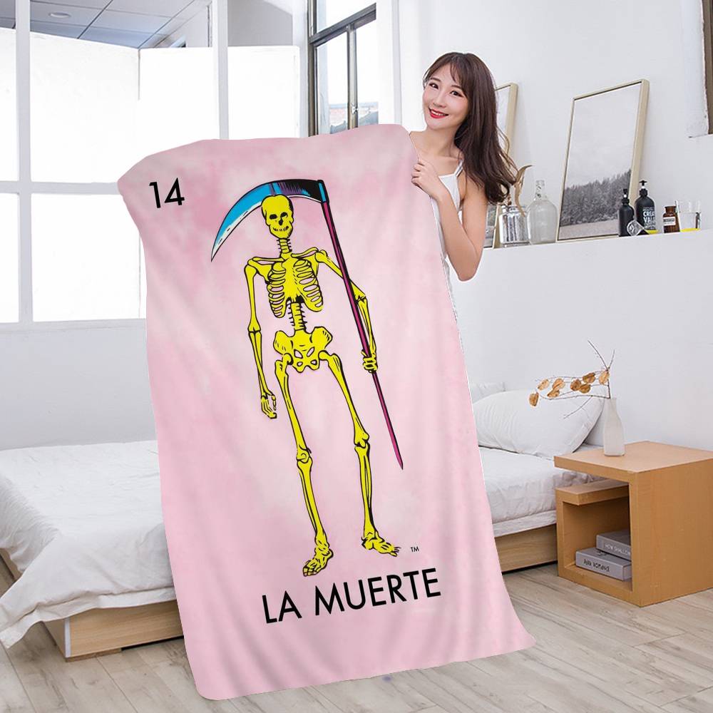 Cartoon Mexican Lottery Tarot Card Classic Microfiber Blanket Beach Towels Oversized Printing Super Absorbent Pool Towel Blanket W30*H60(CM)
Cartoon Mexican Lottery Tarot Card Classic Microfiber Blanket Beach Towels Oversized Printing Super Absorbent Pool Towel Blanket W30*H60(CM)