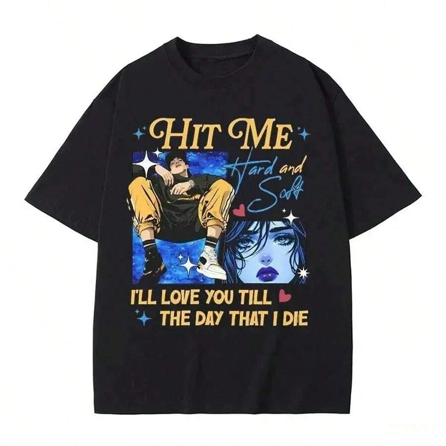 Tour TShirt Hip Hop BBillie Tops ONeck Short Sleeves Eilish Women Tees Graphic T ShirtsJpg S
Tour TShirt Hip Hop BBillie Tops ONeck Short Sleeves Eilish Women Tees Graphic T ShirtsJpg S