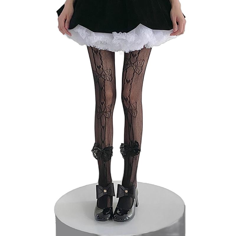 Women Japanese Style JK Girl Sheer Mesh Pantyhose Stockings Hollowed Heart Pattern Cute Bowknot Fishnet Tights Leggings чорний
Women Japanese Style JK Girl Sheer Mesh Pantyhose Stockings Hollowed Heart Pattern Cute Bowknot Fishnet Tights Leggings чорний