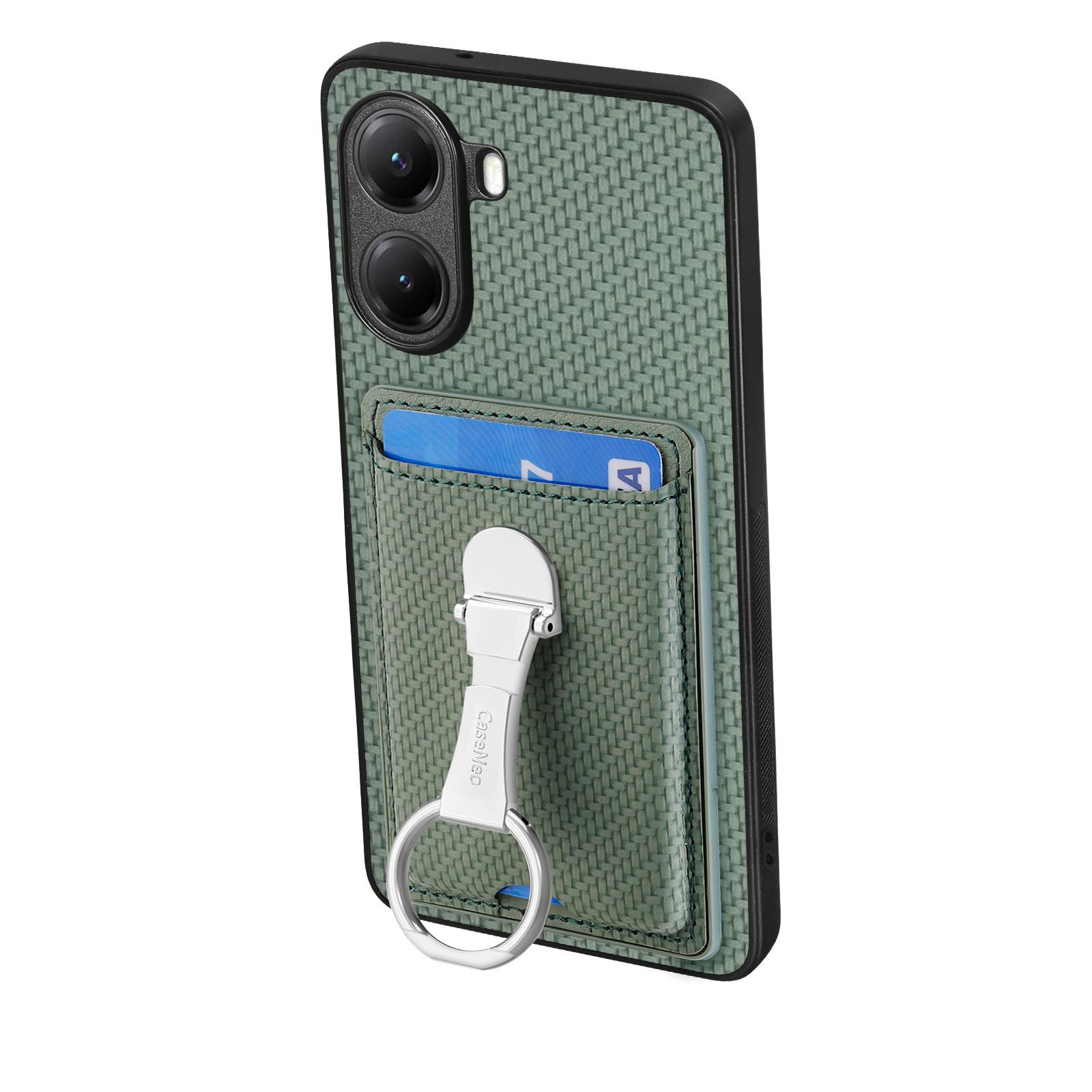 For Xiaomi Poco X7 Pro 5G/Xiaomi Redmi Turbo 4 5G Leather Phone Back Cover with Kickstand and Card Slots Carbon Fiber Texture Black
For Xiaomi Poco X7 Pro 5G/Xiaomi Redmi Turbo 4 5G Leather Phone Back Cover with Kickstand and Card Slots Carbon Fiber Texture Black