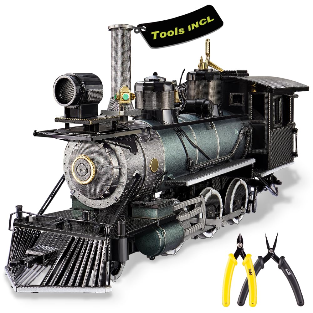Piececool 3D Puzzle MG Type Steam Locomotiv Набор инструментов Поезд Металлический Нано Пазл 3D Пазл Изготовлен из Металла Необходимые Инструменты Для Сборки В Комплект Не Входит Клей
Piececool 3D Puzzle MG Type Steam Locomotiv Набор инструментов Поезд Металлический Нано Пазл 3D Пазл Изготовлен из Металла Необходимые Инструменты Для Сборки В Комплект Не Входит Клей