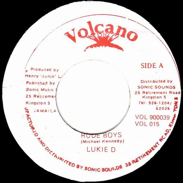 7-дюймовая пластинка LUKIE D - Rude Boys VOL015 Volcano 1995 Ямайка Регги, Ска и Даб Б/У
7-дюймовая пластинка LUKIE D - Rude Boys VOL015 Volcano 1995 Ямайка Регги, Ска и Даб Б/У