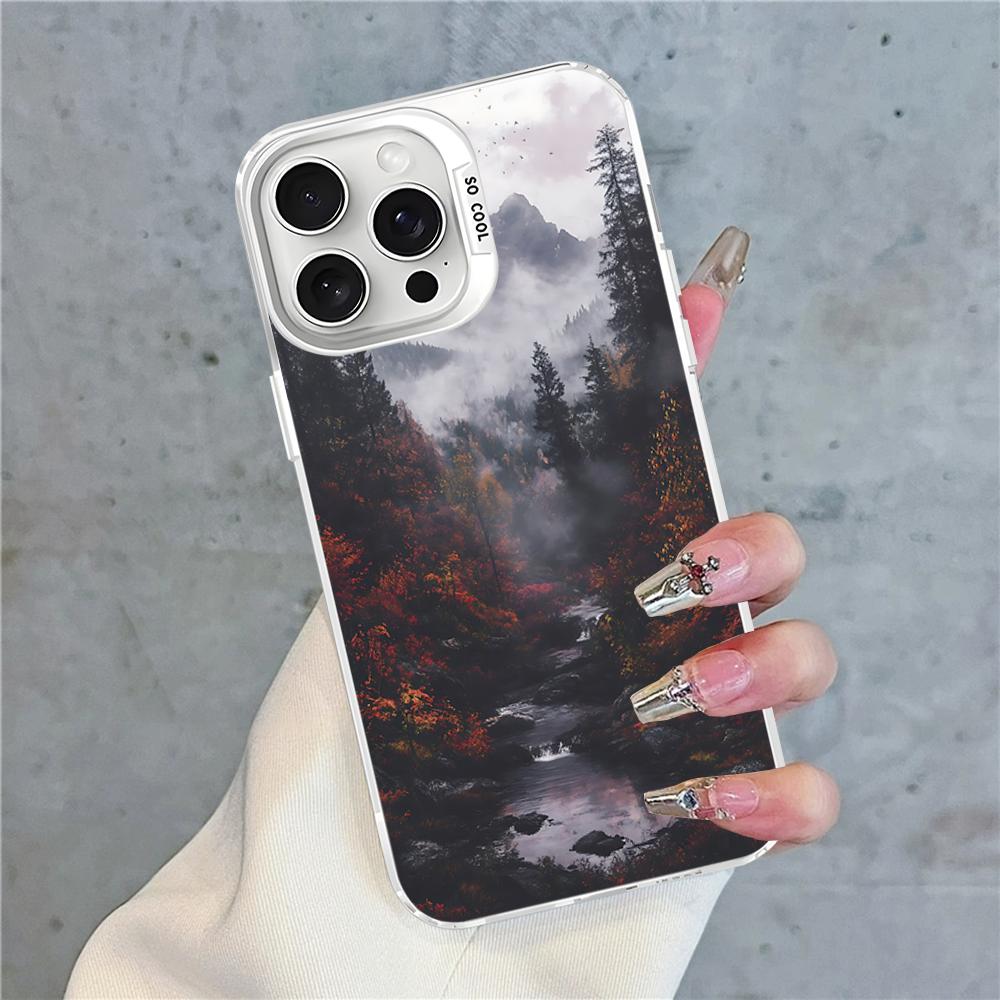 Forest Landscape Phone Case For IPhone 16 15 14 13 12 11 Pro Max X XR XSMAX 8 7 Plus Matte Shockproof Back Cover iPhone 13Pro Max
Forest Landscape Phone Case For IPhone 16 15 14 13 12 11 Pro Max X XR XSMAX 8 7 Plus Matte Shockproof Back Cover iPhone 13Pro Max