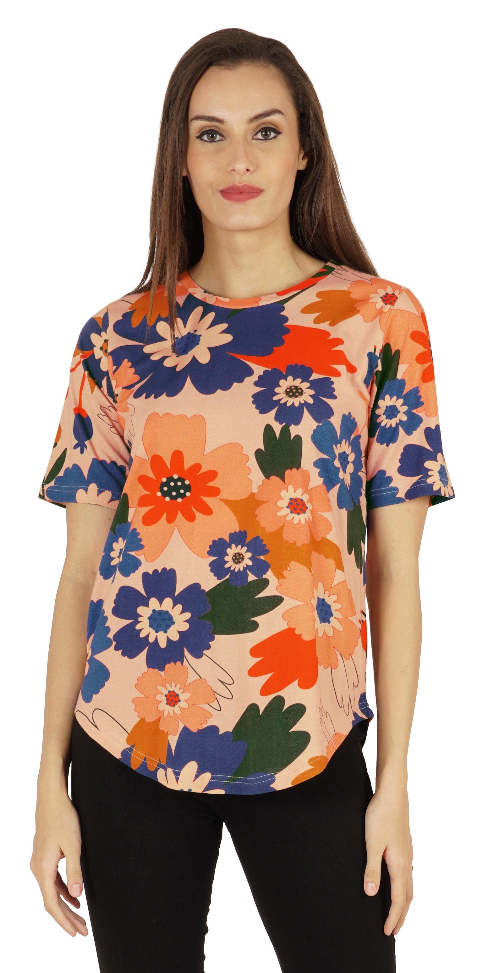 Inkmeso Elegant Printed Short Sleeves Casual Top For Women s Regular Fit Comfy Tee XXL персиковий
Inkmeso Elegant Printed Short Sleeves Casual Top For Women s Regular Fit Comfy Tee XXL персиковий