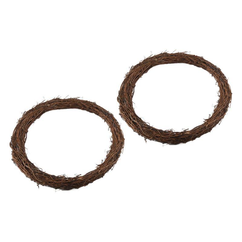 AEE4-2PCS 14 Inch Grapevine Wreaths Vine Branch Wreath Rattan Wreath Garland For DIY Christmas Craft Or Wedding Decors коричневый
AEE4-2PCS 14 Inch Grapevine Wreaths Vine Branch Wreath Rattan Wreath Garland For DIY Christmas Craft Or Wedding Decors коричневый