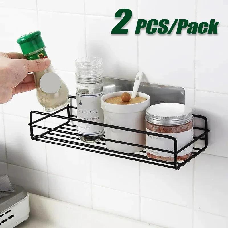 2PCS Kitchen Spice Organiser No Drill Multi-Purpose Organiser Kitchen Bathroom Shelves Storage Essentials Kitchen Accessories
2PCS Kitchen Spice Organiser No Drill Multi-Purpose Organiser Kitchen Bathroom Shelves Storage Essentials Kitchen Accessories