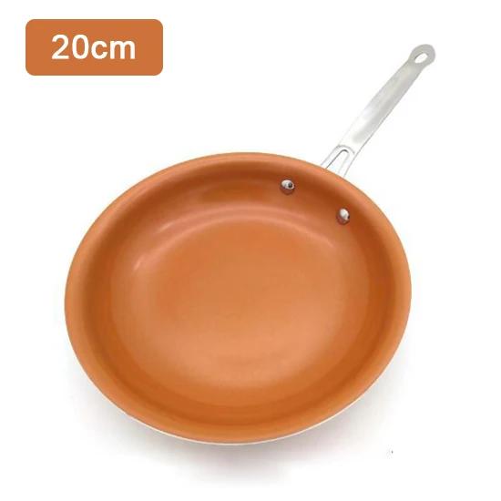 Non-stick Copper Frying Pans Skillets with Coating Induction Cooking Oven Cooking Pot Nonstick Pan Ceramic Cake Pancake Maker
Non-stick Copper Frying Pans Skillets with Coating Induction Cooking Oven Cooking Pot Nonstick Pan Ceramic Cake Pancake Maker