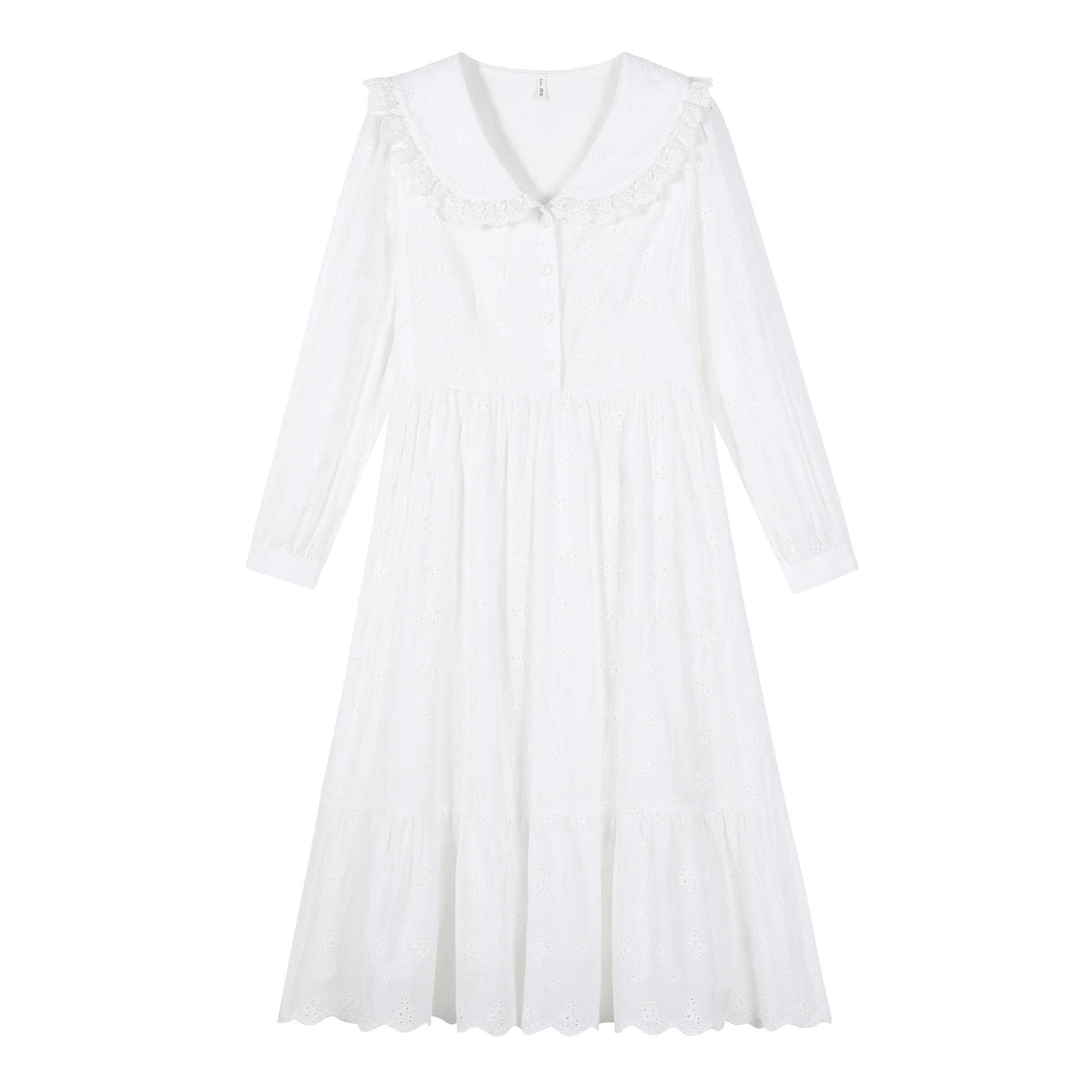 Korean Sweet Doll Collar Jacquard A-line Skirt, Plus Size High Waist Spring Dress for Women. 1XL (120-140 jin) белый
Korean Sweet Doll Collar Jacquard A-line Skirt, Plus Size High Waist Spring Dress for Women. 1XL (120-140 jin) белый