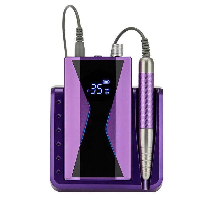 New 40,000 RPM Rechargeable Brushless Nail Drill Manicure Machine фіолетовий
New 40,000 RPM Rechargeable Brushless Nail Drill Manicure Machine фіолетовий