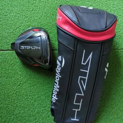 Taylormade Stealth Plus 9.0 driver head only right handed golf w/cover
Taylormade Stealth Plus 9.0 driver head only right handed golf w/cover