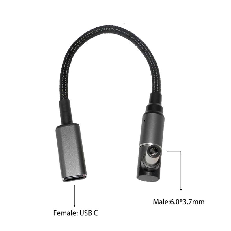 100W Notebook Charging Cable for Asus Gaming Laptop USB C to 6.0mm*3.7mm Magnetic Converter Cord As Shown A
100W Notebook Charging Cable for Asus Gaming Laptop USB C to 6.0mm*3.7mm Magnetic Converter Cord As Shown A
