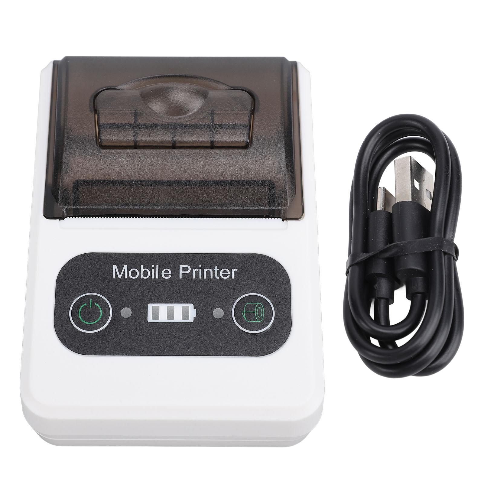 Portable Thermal Receipt Ticket Printer Space Saving Bluetoothsmall Thermal Receipt Printer Versatile Toothed Blade for Office белый
Portable Thermal Receipt Ticket Printer Space Saving Bluetoothsmall Thermal Receipt Printer Versatile Toothed Blade for Office белый